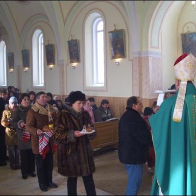 28-29 ianuarie 2006: Vizită pastorală în Parohia Luncaşi