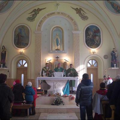 28-29 ianuarie 2006: Vizită pastorală în Parohia Luncaşi