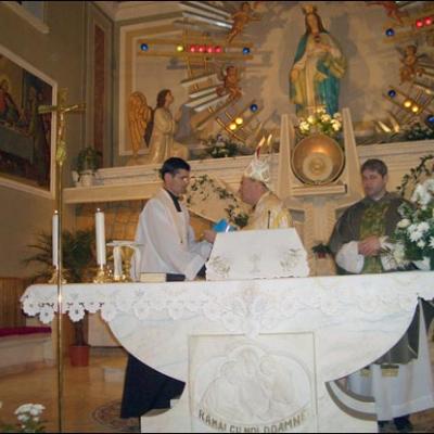 4-5 februarie 2006: Vizită pastorală în Parohia Mărgineni
