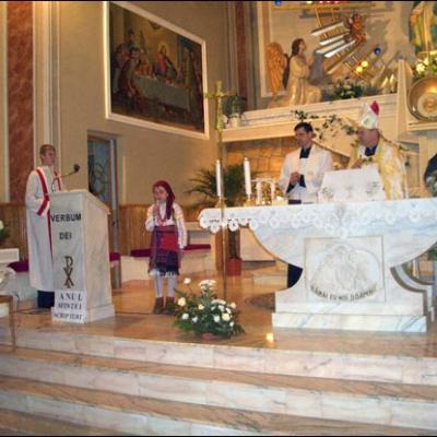 4-5 februarie 2006: Vizită pastorală în Parohia Mărgineni