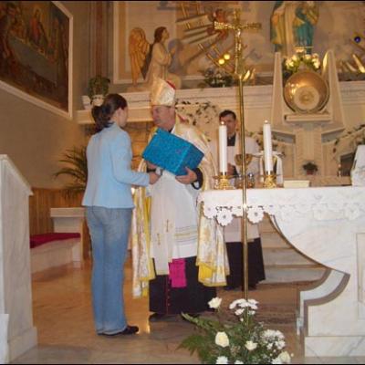 4-5 februarie 2006: Vizită pastorală în Parohia Mărgineni