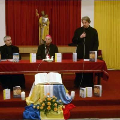 8 februarie 2006: Iaşi: Lansarea şi prezentarea enciclicei Deus caritas est