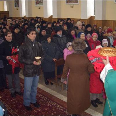 24-25 februarie 2006: Vizită pastorală în Parohia Mirceşti