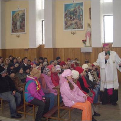 24-25 februarie 2006: Vizită pastorală în Parohia Mirceşti