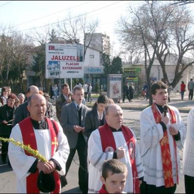 9 aprilie 2006: Iaşi: Duminica Floriilor - Ziua Tinerilor