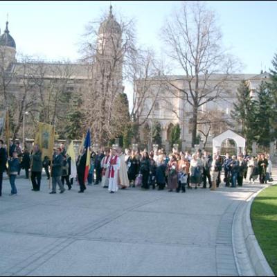 9 aprilie 2006: Iaşi: Duminica Floriilor - Ziua Tinerilor