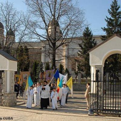 9 aprilie 2006: Iaşi: Duminica Floriilor - Ziua Tinerilor (FOCUS)