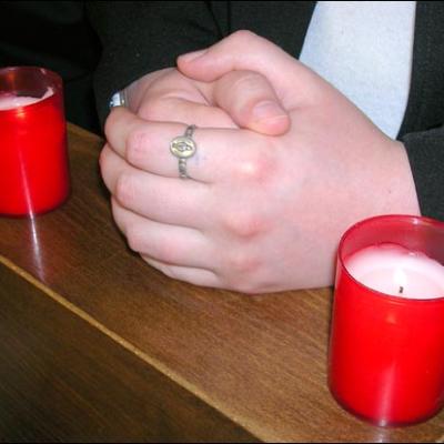 29 aprilie 2006: Întâlnire a terezinelor din România la Casa "Sf. Iosif" din Iaşi (foto: Ovidiu Bişog)