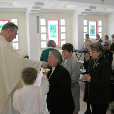 29 aprilie 2006: Întâlnire a terezinelor din România la Casa "Sf. Iosif" din Iaşi (foto: Ovidiu Bişog)