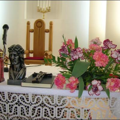 29 aprilie 2006: Întâlnire a terezinelor din România la Casa "Sf. Iosif" din Iaşi (foto: Ovidiu Bişog)