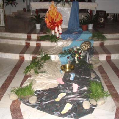 6 mai 2006: Dărmăneşti: Pregătirile pentru Ziua Tineretului