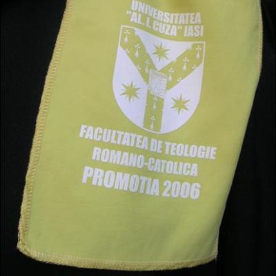 10 mai 2006: Iaşi: Cursul festiv al primei promoţii a Facultăţii de Teologie Romano-Catolică