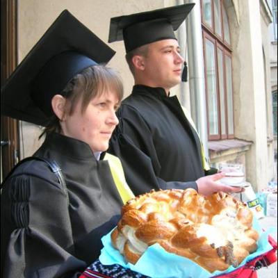 10 mai 2006: Iaşi: Cursul festiv al primei promoţii a Facultăţii de Teologie Romano-Catolică