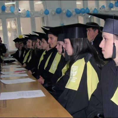 10 mai 2006: Iaşi: Cursul festiv al primei promoţii a Facultăţii de Teologie Romano-Catolică