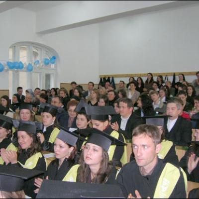 10 mai 2006: Iaşi: Cursul festiv al primei promoţii a Facultăţii de Teologie Romano-Catolică