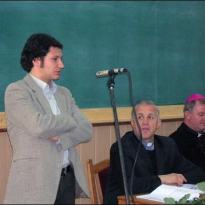 10 mai 2006: Iaşi: Cursul festiv al primei promoţii a Facultăţii de Teologie Romano-Catolică