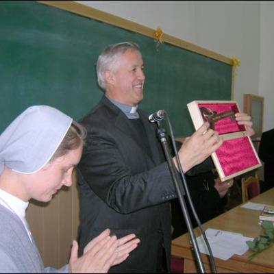 10 mai 2006: Iaşi: Cursul festiv al primei promoţii a Facultăţii de Teologie Romano-Catolică