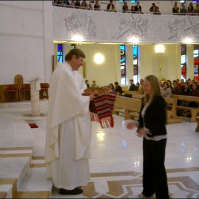 28 mai 2006: Iaşi: Cateheza absolvenţilor