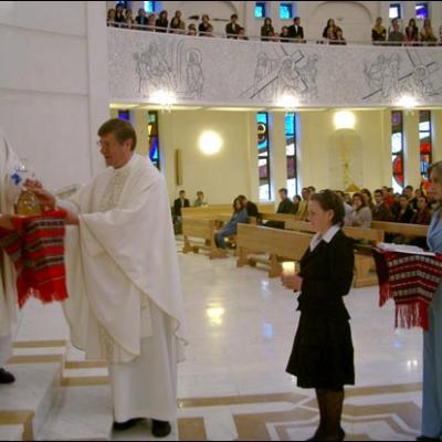 28 mai 2006: Iaşi: Cateheza absolvenţilor