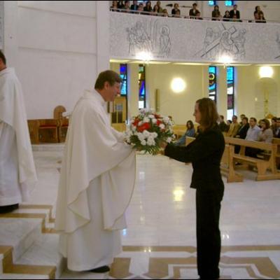 28 mai 2006: Iaşi: Cateheza absolvenţilor