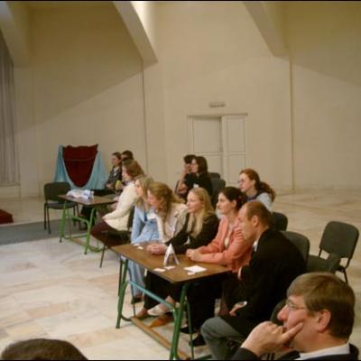 28 mai 2006: Iaşi: Cateheza absolvenţilor