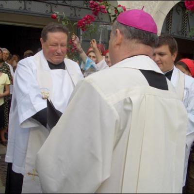 24-25 iunie 2006: Vizită pastorală în Parohia Oţeleni