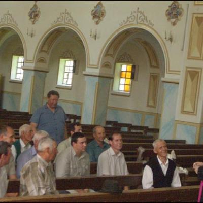 24-25 iunie 2006: Vizită pastorală în Parohia Oţeleni