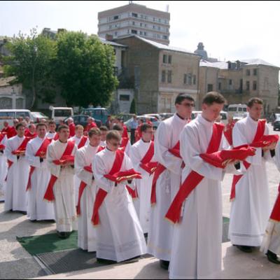 29 iunie 2006: Hirotonire de preoţi în catedrala din Iaşi
