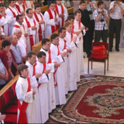 29 iunie 2006: Hirotonire de preoţi în catedrala din Iaşi