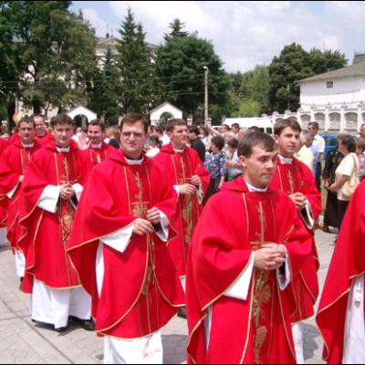29 iunie 2006: Hirotonire de preoţi în catedrala din Iaşi