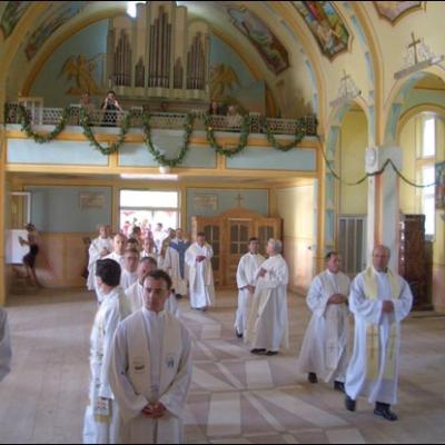 22 iulie 2006: Ciucani: Sfinţirea bisericii "Sfânta Maria Magdalena"