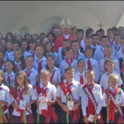 12 august 2006: Administrarea Mirului în Parohia Răchiteni