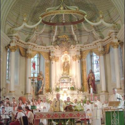 23 august 2006: Şumuleu Ciuc: Întâlnirea Naţională a Tinerilor Catolici - deschiderea