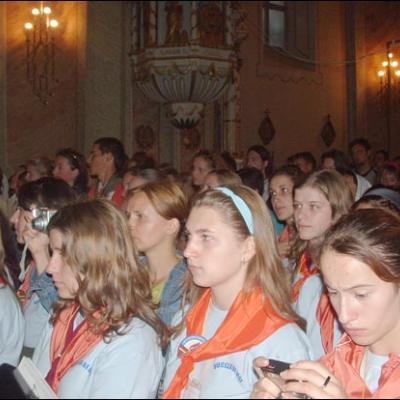 23 august 2006: Şumuleu Ciuc: Întâlnirea Naţională a Tinerilor Catolici - deschiderea