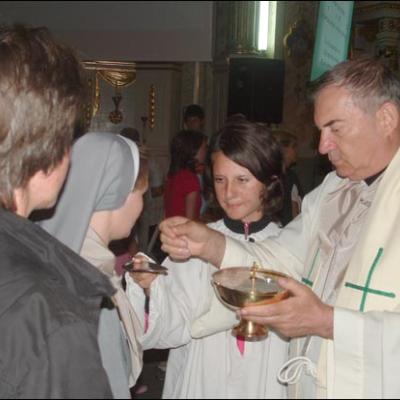 23 august 2006: Şumuleu Ciuc: Întâlnirea Naţională a Tinerilor Catolici - deschiderea