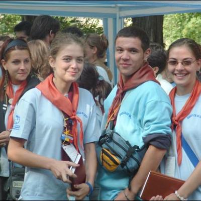24 august 2006: Şumuleu Ciuc: Întâlnirea Naţională a Tinerilor Catolici - prima zi
