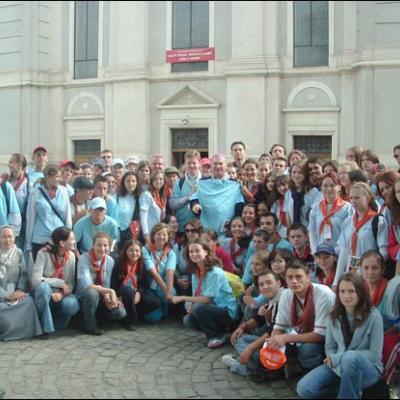 24 august 2006: Şumuleu Ciuc: Întâlnirea Naţională a Tinerilor Catolici - prima zi