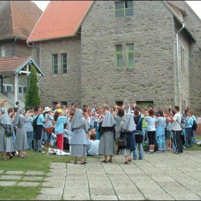 27 august 2006: Şumuleu Ciuc: Întâlnirea Naţională a Tinerilor Catolici - a patra zi