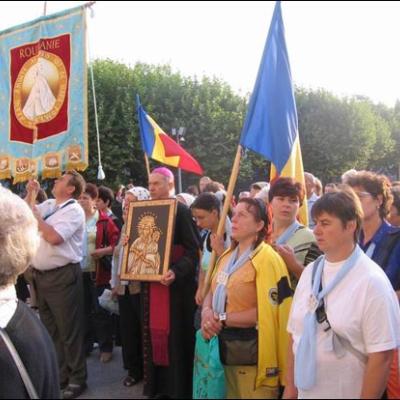 10 septembrie 2006: Momente din timpul pelerinajului diecezan la Lourdes
