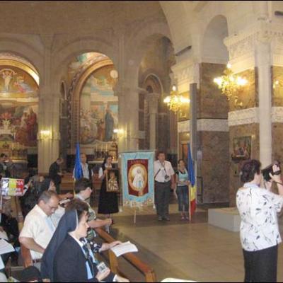 10 septembrie 2006: Momente din timpul pelerinajului diecezan la Lourdes