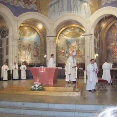 10 septembrie 2006: Momente din timpul pelerinajului diecezan la Lourdes