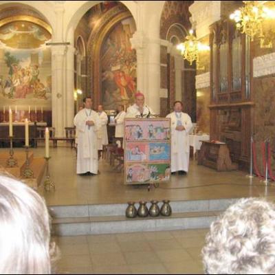 10 septembrie 2006: Momente din timpul pelerinajului diecezan la Lourdes