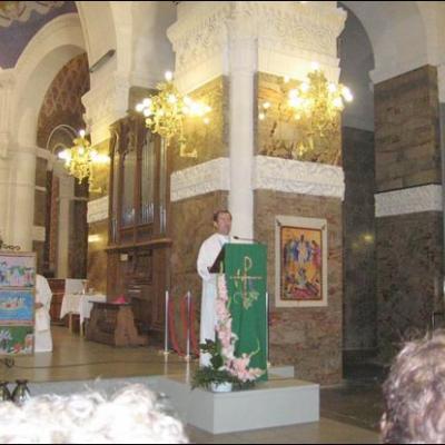 10 septembrie 2006: Momente din timpul pelerinajului diecezan la Lourdes
