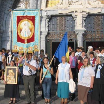 10 septembrie 2006: Momente din timpul pelerinajului diecezan la Lourdes