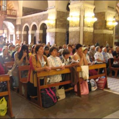 9-13 septembrie 2006: Pelerinaj diecezan la Lourdes