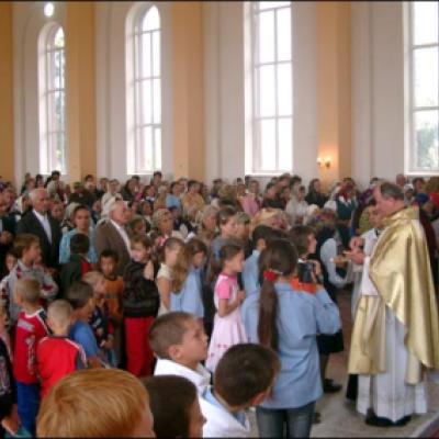 16 septembrie 2006: Horgeşti: Inaugurarea noii biserici