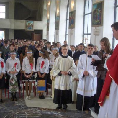 23 septembrie 2006: Administrarea Mirului în Parohia Valea Mică