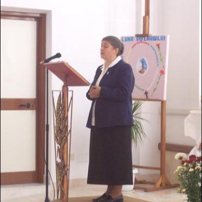 7 octombrie 2006: Iaşi Întâlnire a terezinelor din România la Casa "Sf. Iosif" din Iaşi, cu depunere de voturi