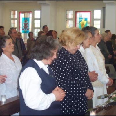 7 octombrie 2006: Iaşi Întâlnire a terezinelor din România la Casa "Sf. Iosif" din Iaşi, cu depunere de voturi