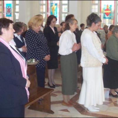 7 octombrie 2006: Iaşi Întâlnire a terezinelor din România la Casa "Sf. Iosif" din Iaşi, cu depunere de voturi